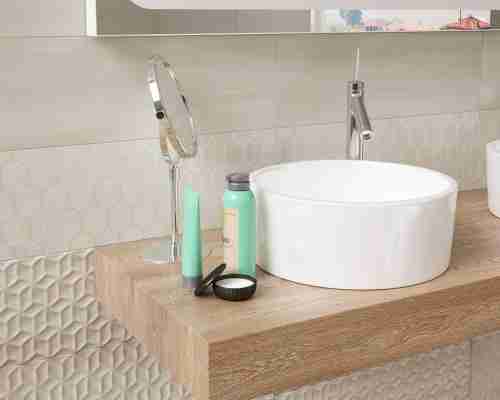 Плитка керамическая Paradyz Segura Beige Struktura настенная 60х20